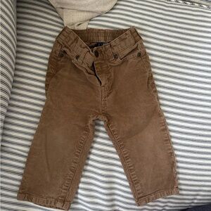 Janie and Jack Kids Brown Corduroy Pants